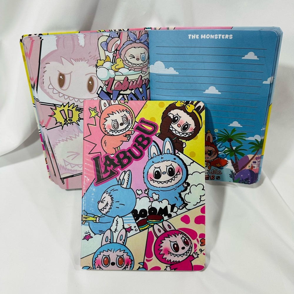 Labubu The Monsters BOOM 8x6 Hardcover Notebook - Picture 3 of 6